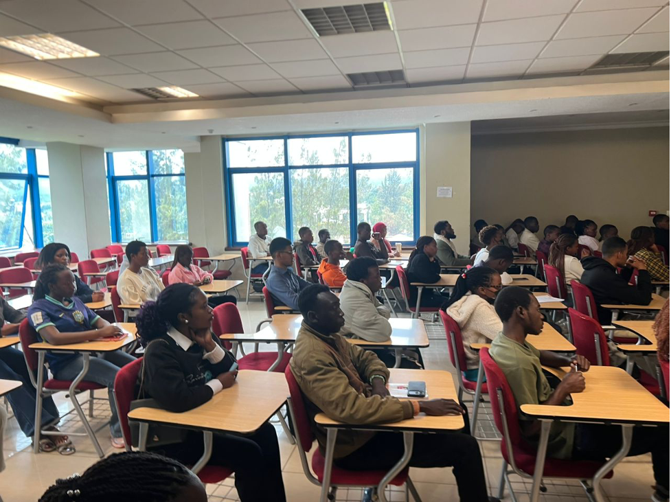 First-year cohort induction.